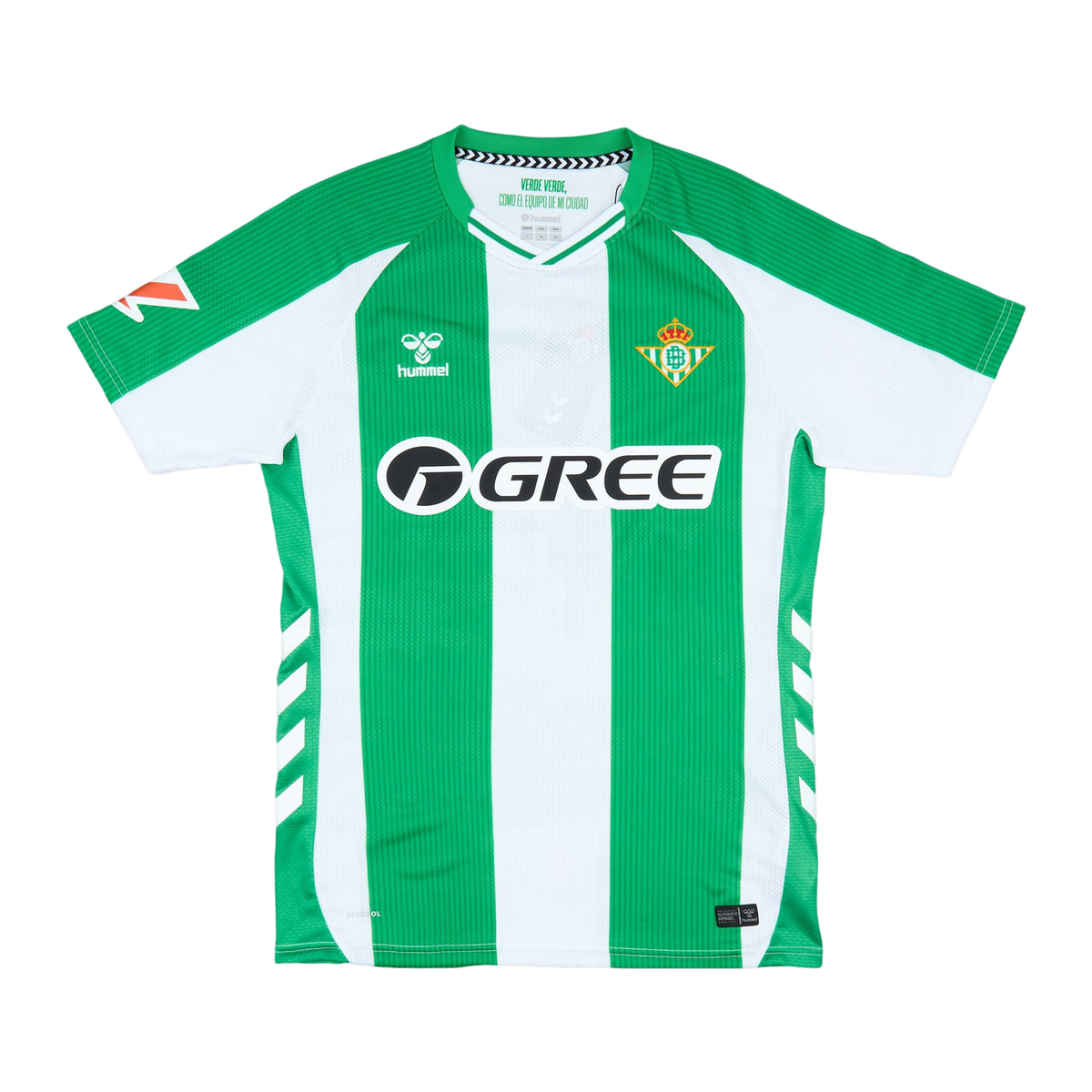 Hummel Real Betis Home Shirt 2025/26, front