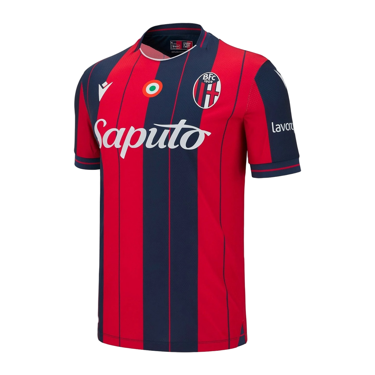Macron Bologna FC Home Shirt 2025/26, front