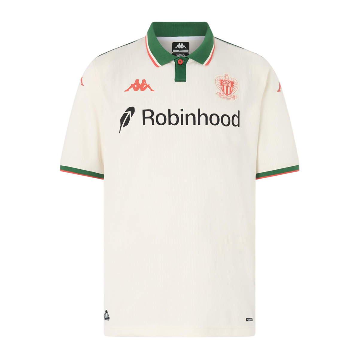Kappa Nice Away Shirt 2026, front
