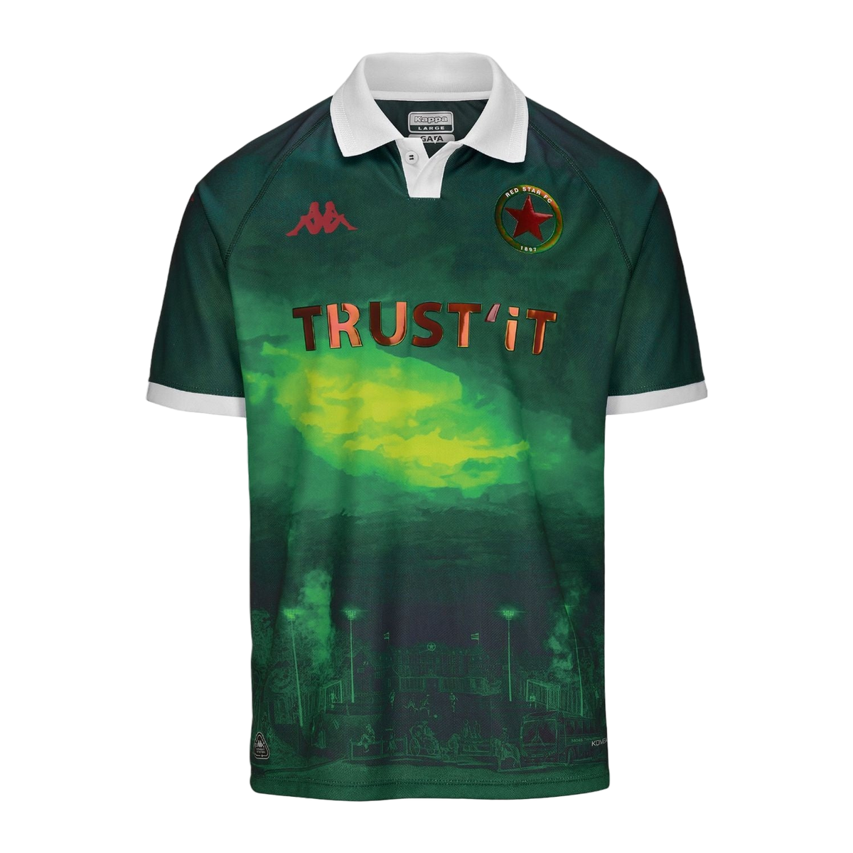 Kappa Red Star Paris Home Shirt 2024/25, front