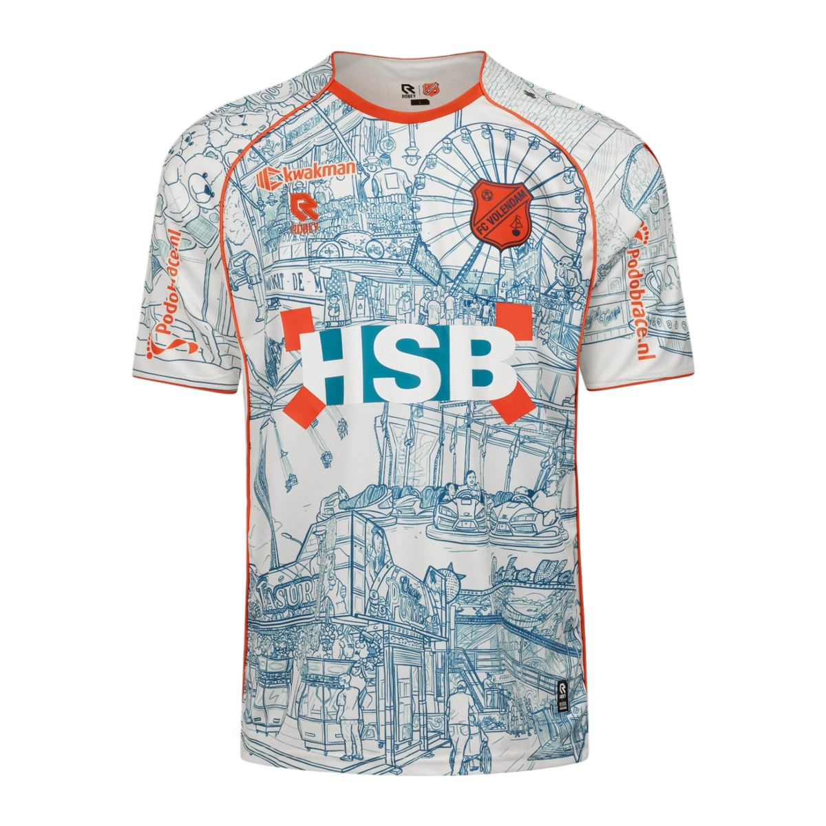 Robey FC Volendam Third Shirt 2025/26, front