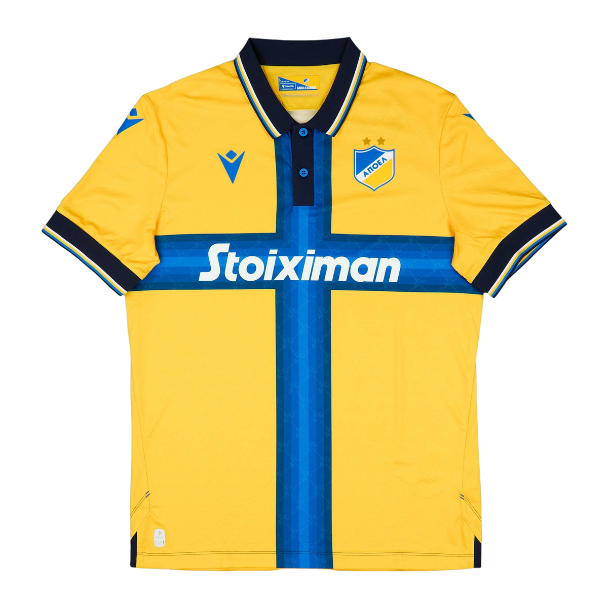 Macron APOEL Nicosia Home Shirt 2025/26, front