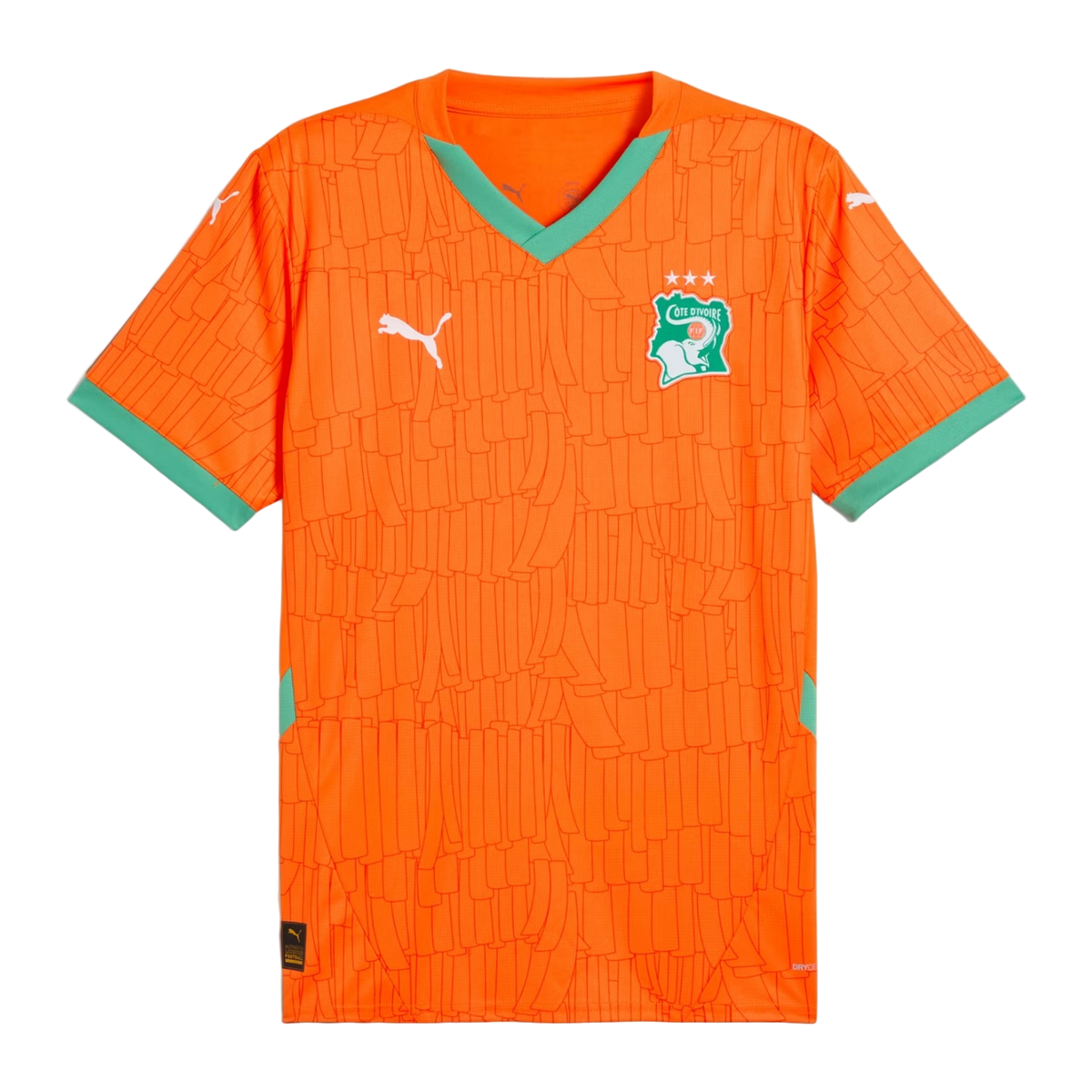 Puma Ivory Coast Home Shirt 2024/25, front