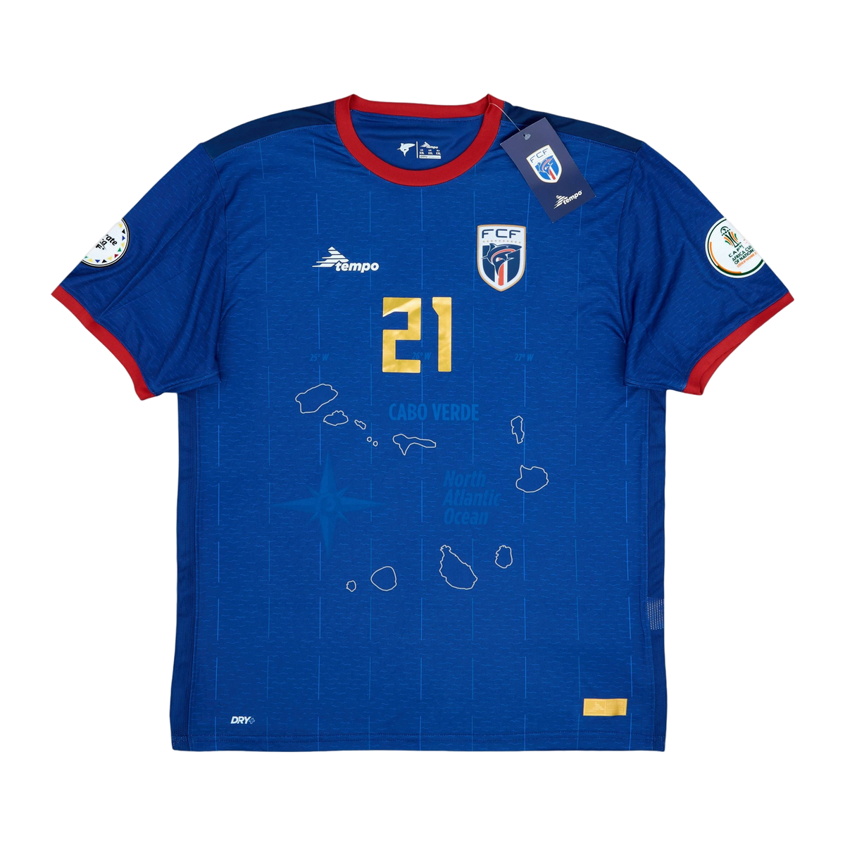 Tempo Cape Verde Home Shirt 2023/24, front