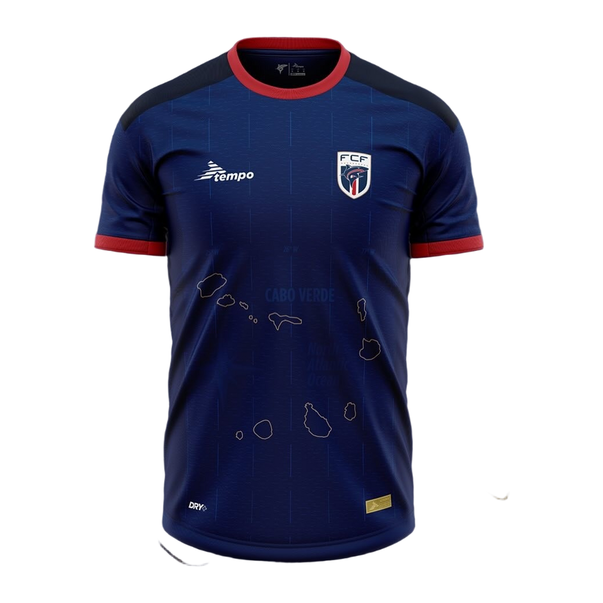 Tempo Cape Verde Home Shirt 2024, front