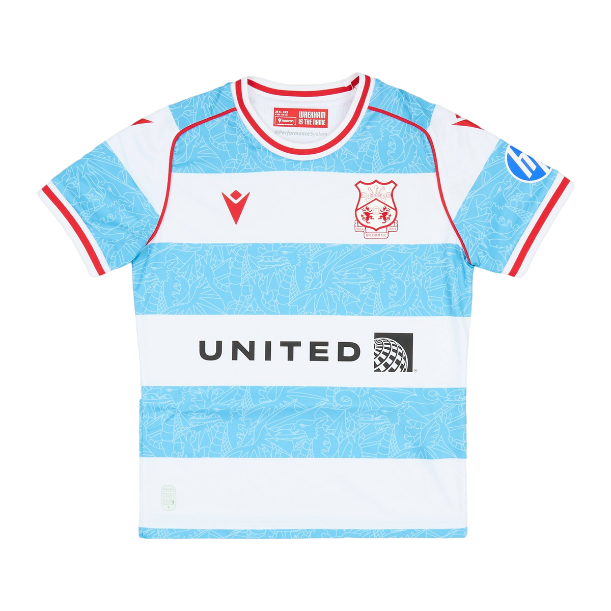 Macron Wrexham Third Shirt 2025/26, front