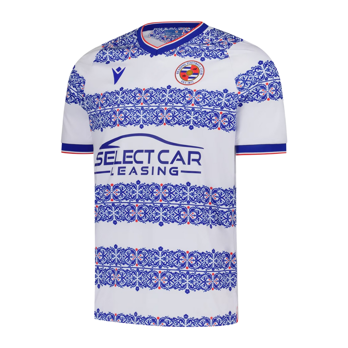 Macron Reading Home Shirt 2025/26, front