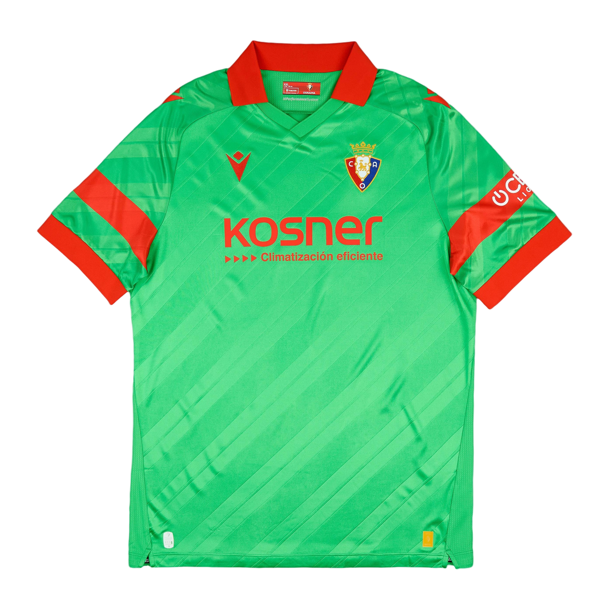 Macron CA Osasuna Away Shirt 2025/26, front