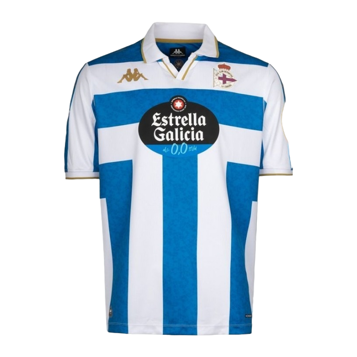 Kappa Deportivo de La Coruña Home Shirt 2025, front