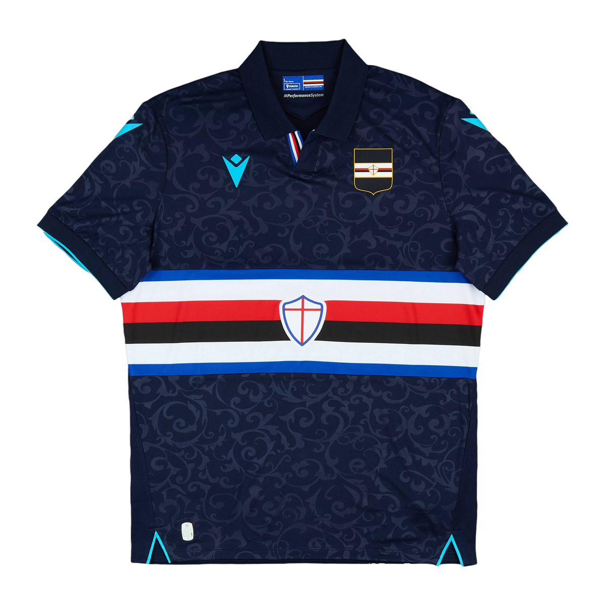 Macron UC Sampdoria Third Shirt 2024/25, front