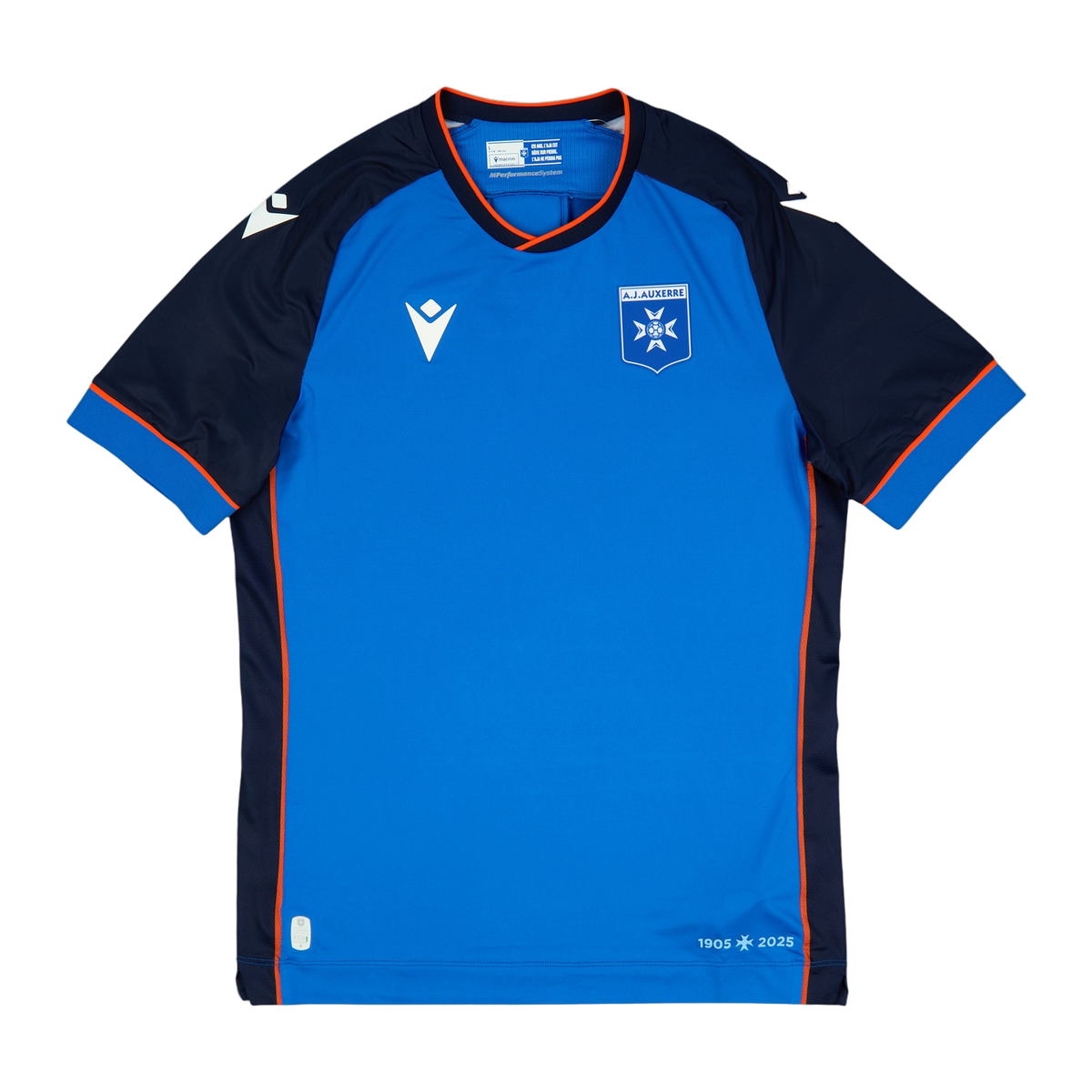 Macron AJ Auxerre Third Shirt 2025/26, front