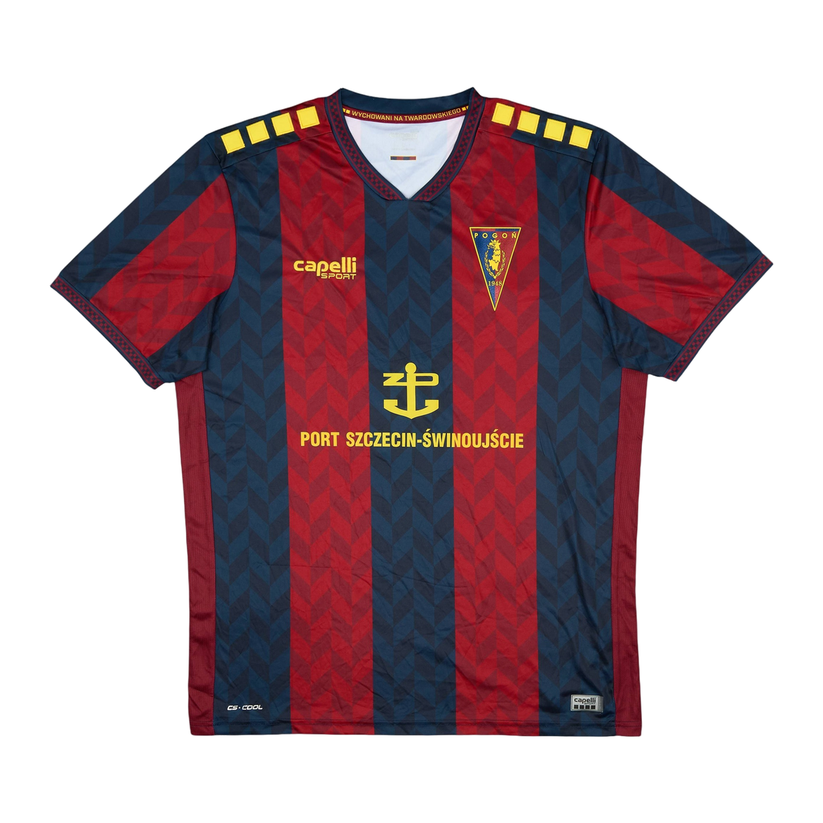 Capelli Sport Pogoń Szczecin Home Shirt 2024/25, front