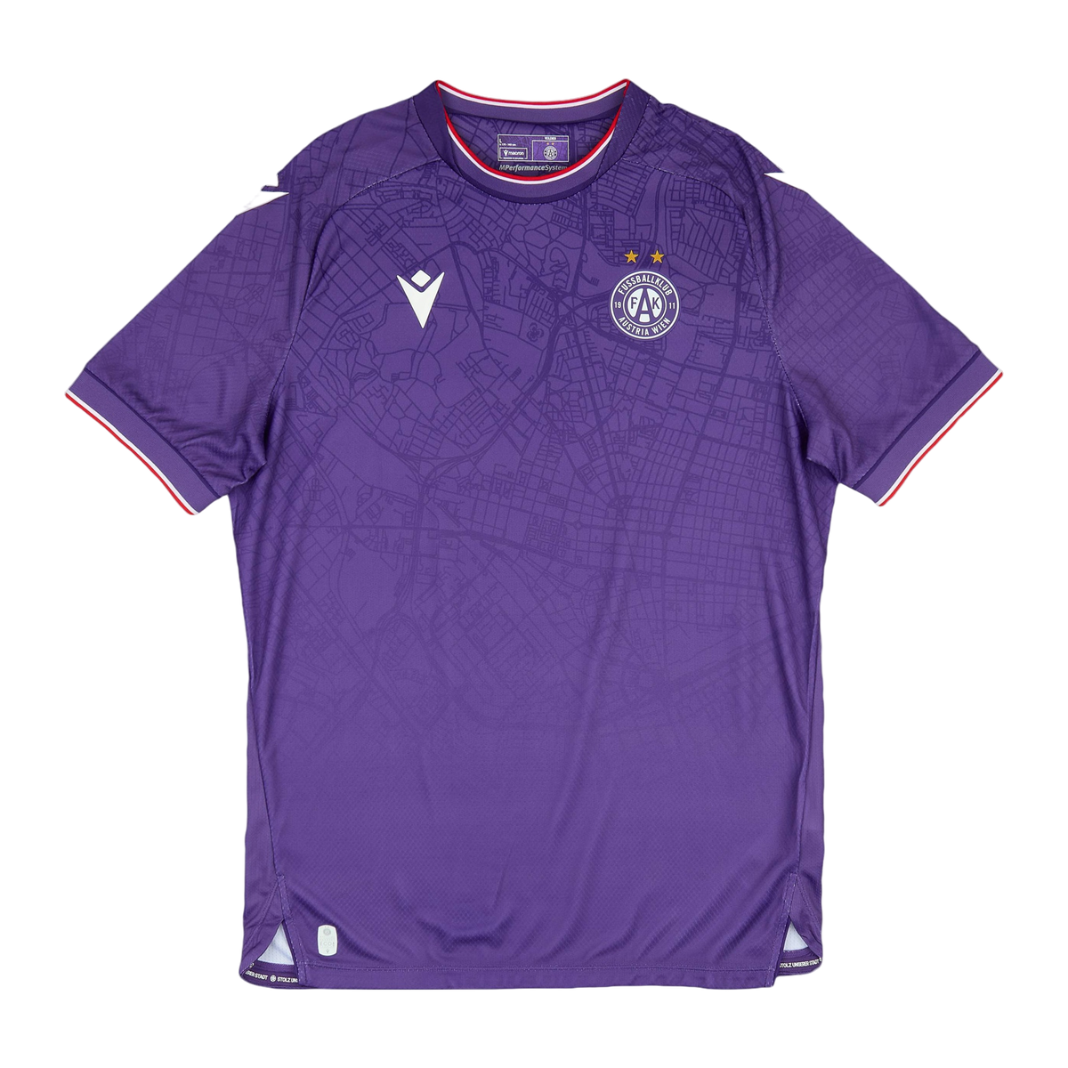 Macron Austria Wien Home Shirt 2025/26, front