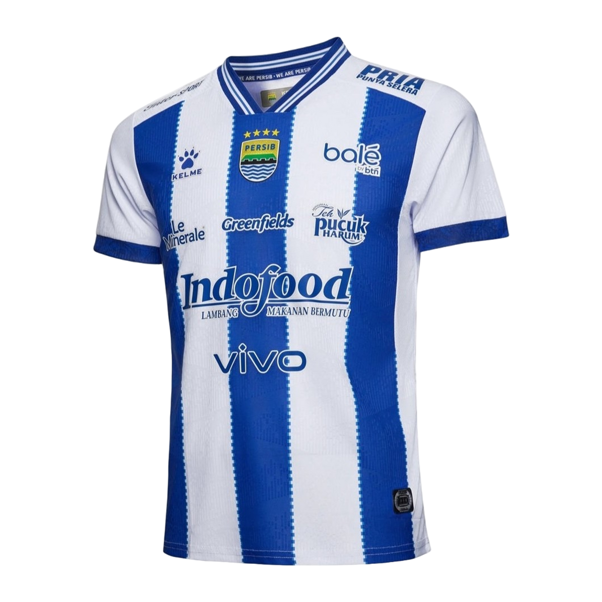 Kelme Persib Bandung Away Shirt 2025/26, front