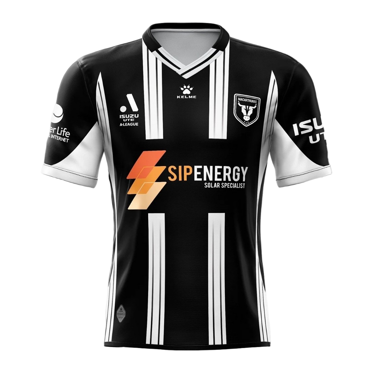 Kelme Macarthur FC Home Shirt 2025/26, front