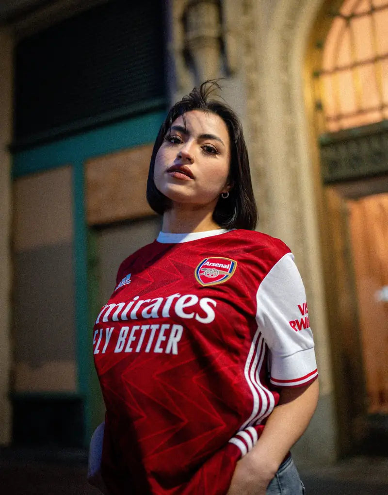 Supporter wearing a club shirt